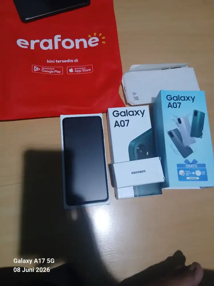 Hp samsung a07 ram 8/256gb