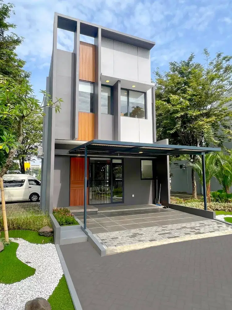 Rumah Tanamas Grand Wisata 2 Lantai 3KT LT84 LB73 Dekat Tol