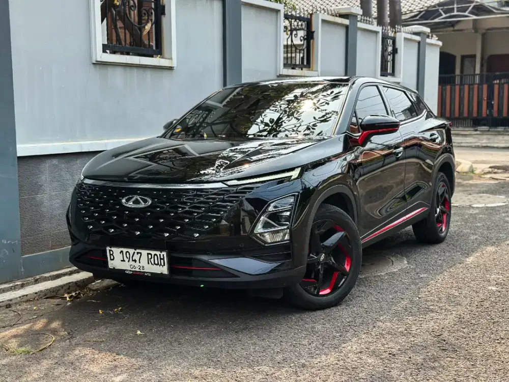 Low KM! CHERY Omoda 5 RZ AT Matic Hitam 2023 Tdp 15jt