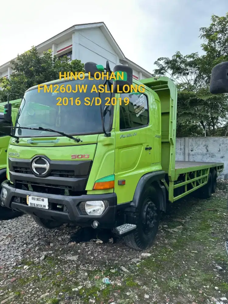 HINO LOHAN FM260JW ASLI LONG 6X4 LOAD BAK TRONTON ISTIMEWA SEKALI