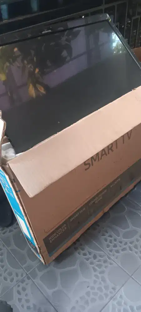 TV Rusak mati total