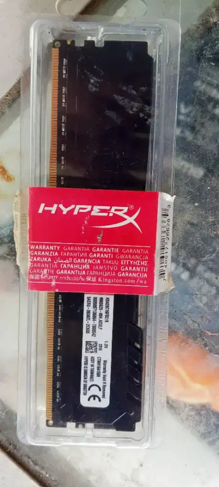 Ram ddr4 8gb hyper x Kingston