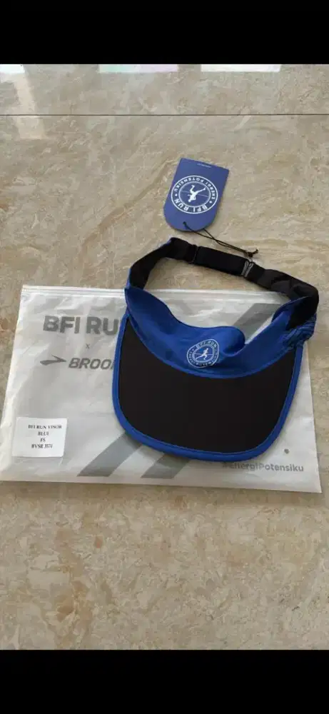 Topi Run Visor merk Brooks BFI Run26