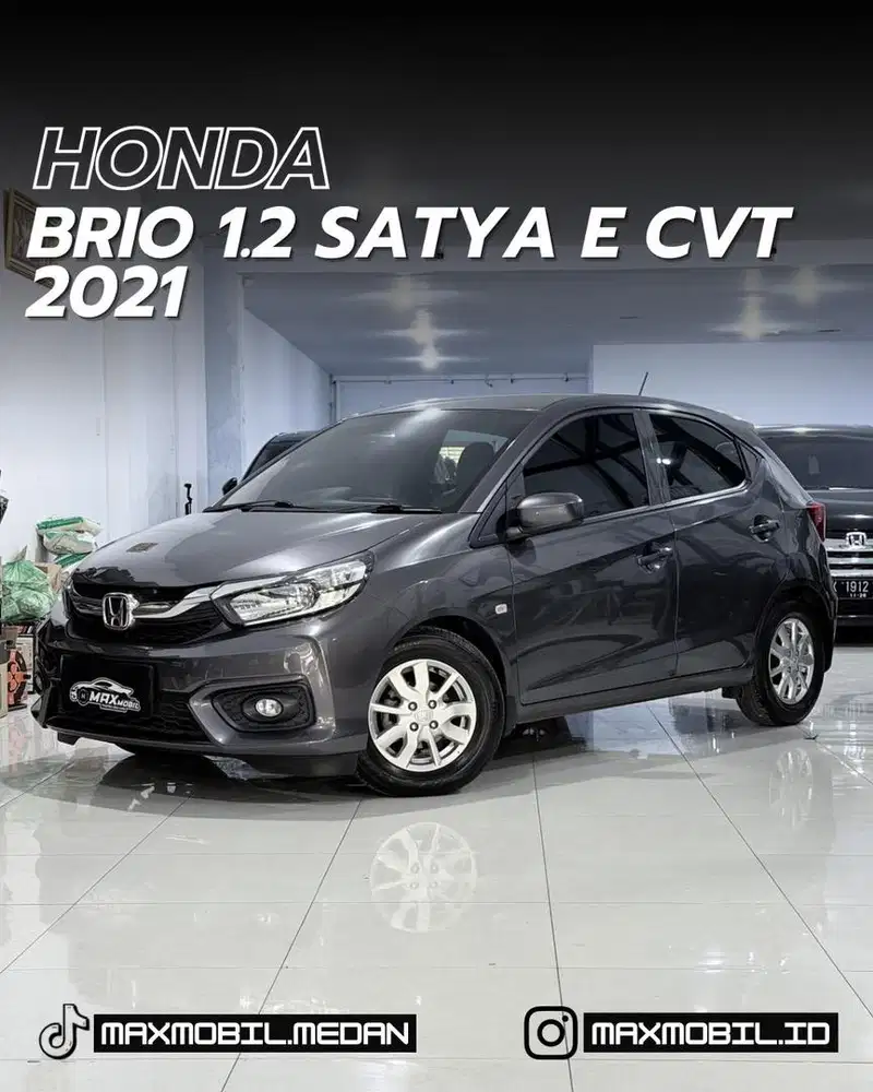 [ODO 34RB‼️] HONDA BRIO 1.2 E CVT 2021 pemakaian 2022