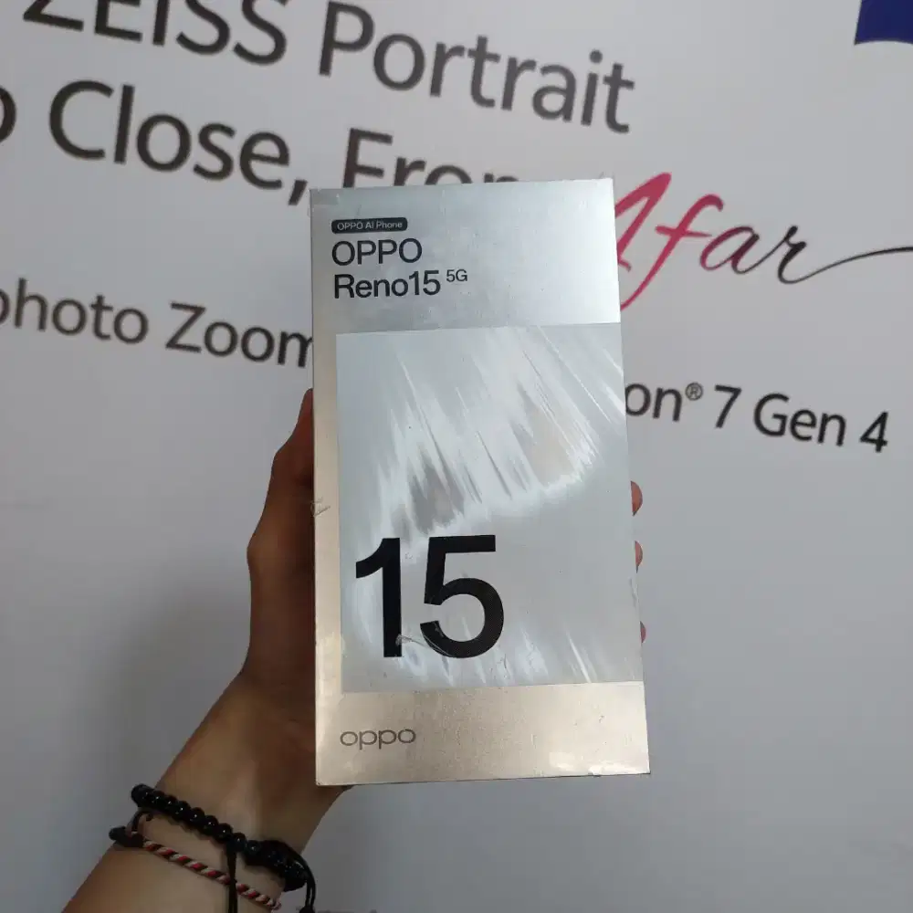 Oppo Reno 15 5G 12/256 BARU SEGEL DUS ORI GARANSI RESMI