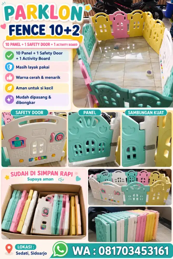Dijual preloved pagar anak