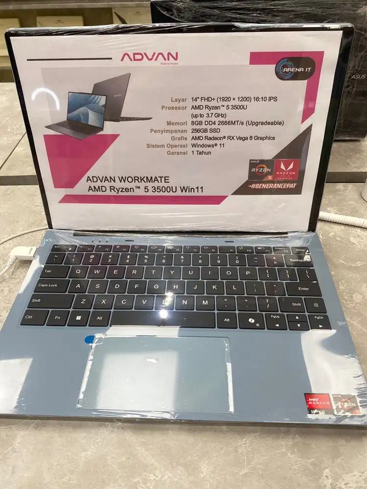Promo Cicilan Laptop Advan Workmate AMD Ryzen