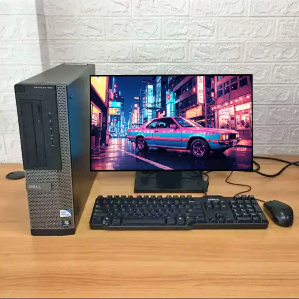 PC GAMING FULSET + LCD + RAM 8 GB + VGA 1 GB + HD 500 GB + GAMES APP