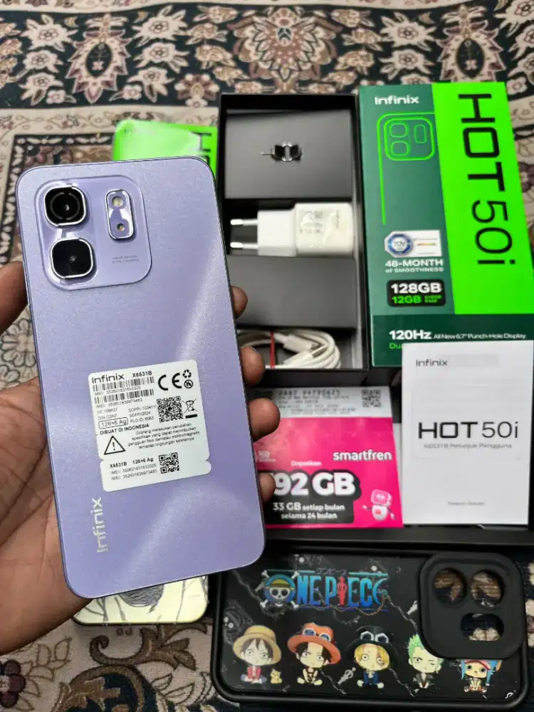 Infinix hot 50i fullset ram6/128