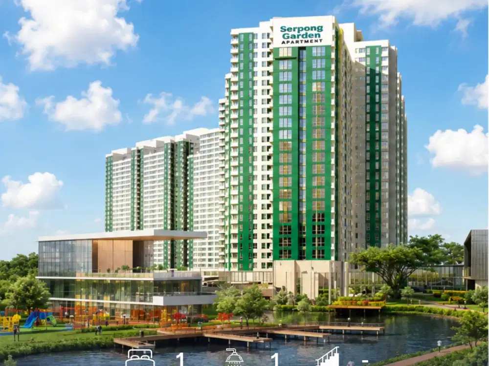 Apartement Tipe Studio Semi Furnished di BSD City