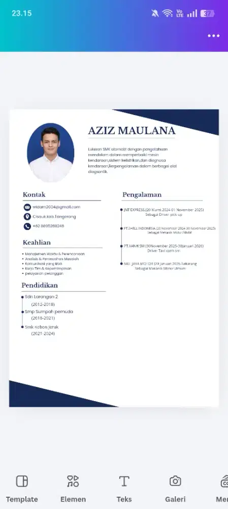 Info loker Tangerang kota