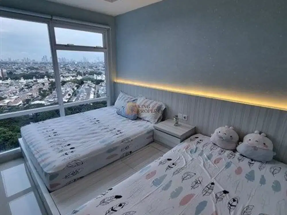 Desain modern  , lingkungan asri & tenang Disewakan Apartemen 1br di Puri Mansion Lokasi Strategis Siap Huni cocok dengan segala nya