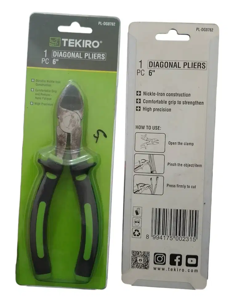 Tang potong 6 inch 150mm merk TEKIRO.