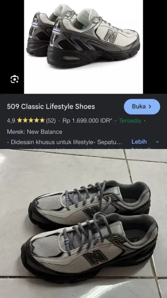 Sepatu New balance 509