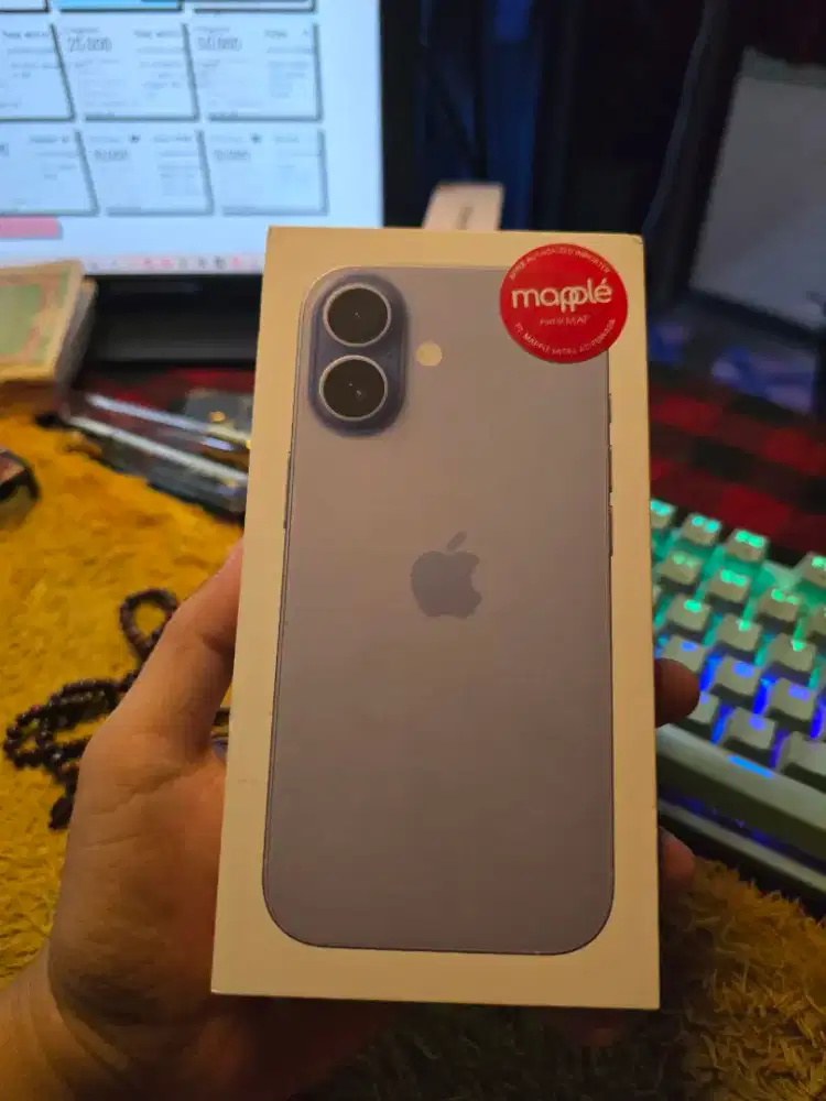 Iphone 17 256gb new masih segel