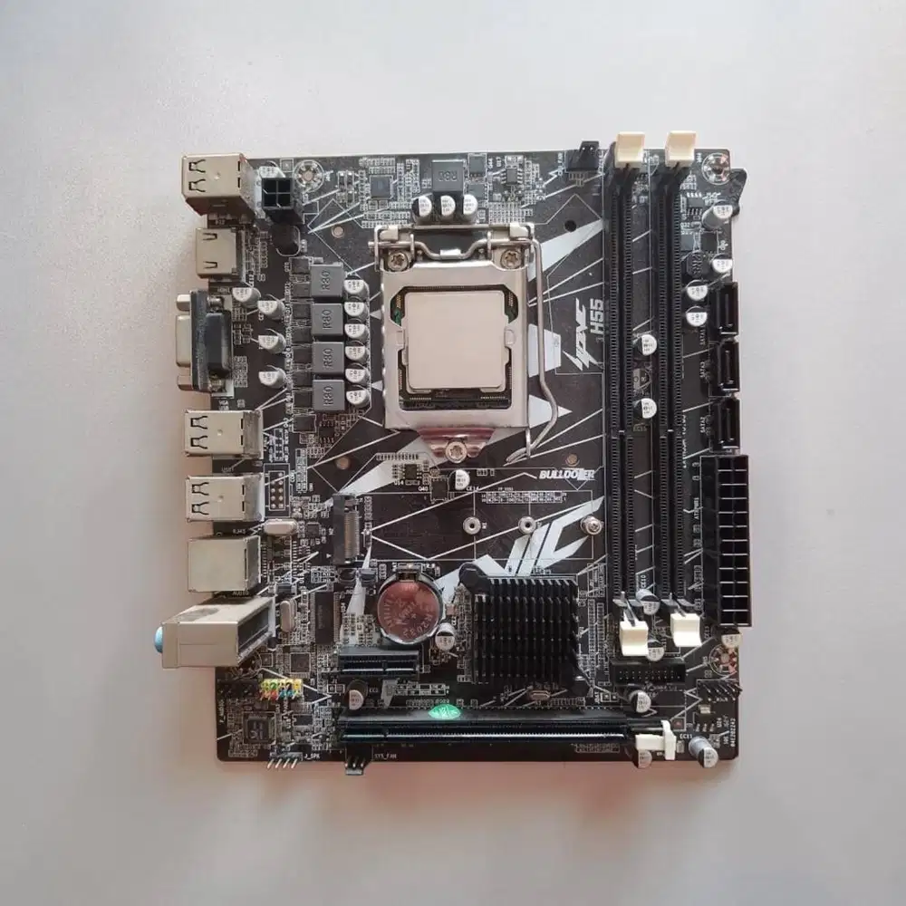 Paket Mobo BULLDOZER H55 include Proci Intel Core i7 860-2, 80Ghz
