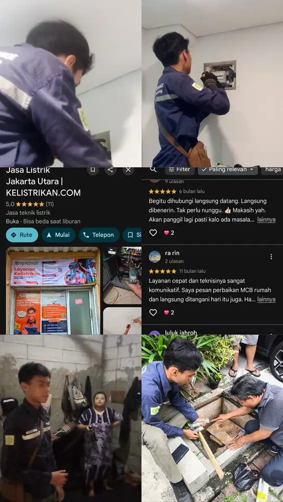 Tukang Listrik 24 jam Area Jabodetabek | Kelistrikan. com