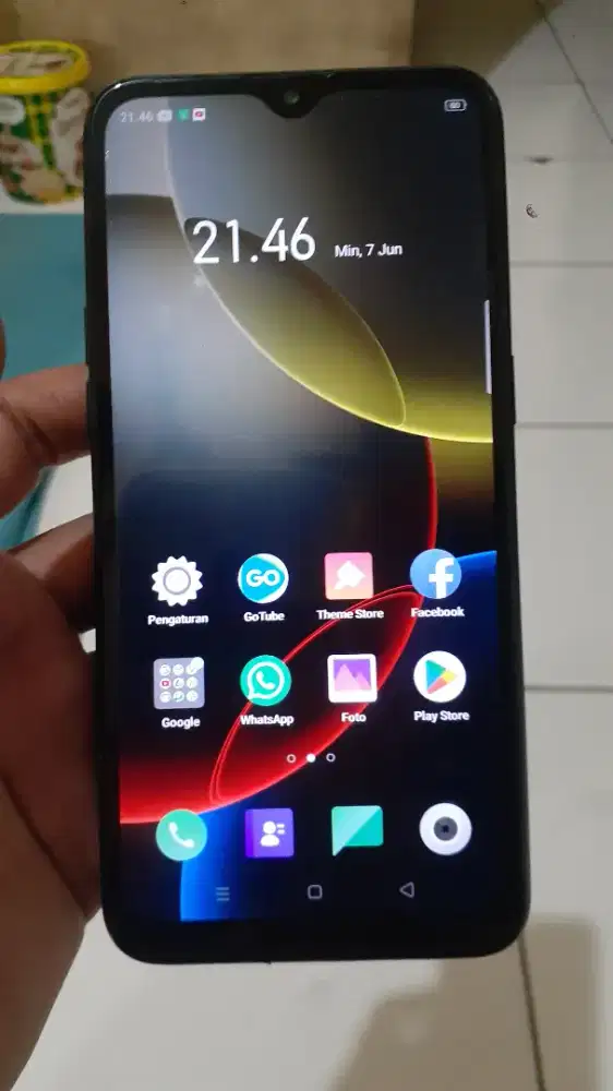 Oppo A1k 4G 2/32 layar 6.1 inchi mulus