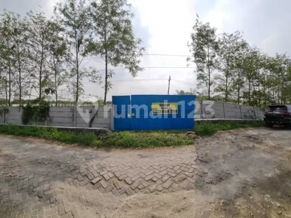 Tanah Zona Kuning Cocok Untuk Perumahan Lokasi Cerme