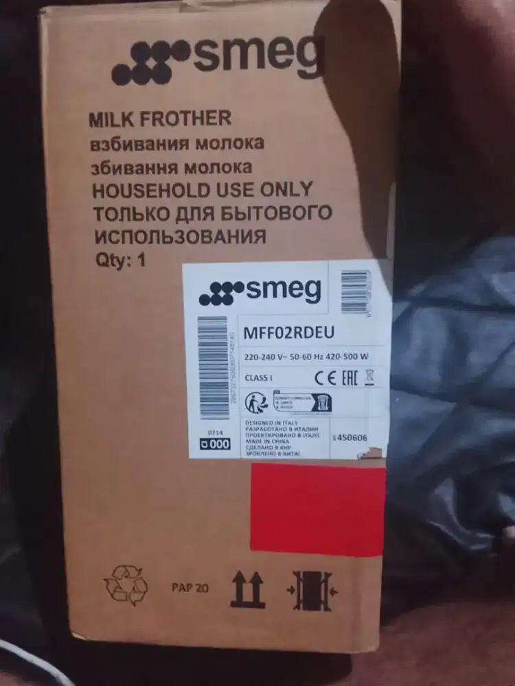 SMEG FOR MILK FROTHER