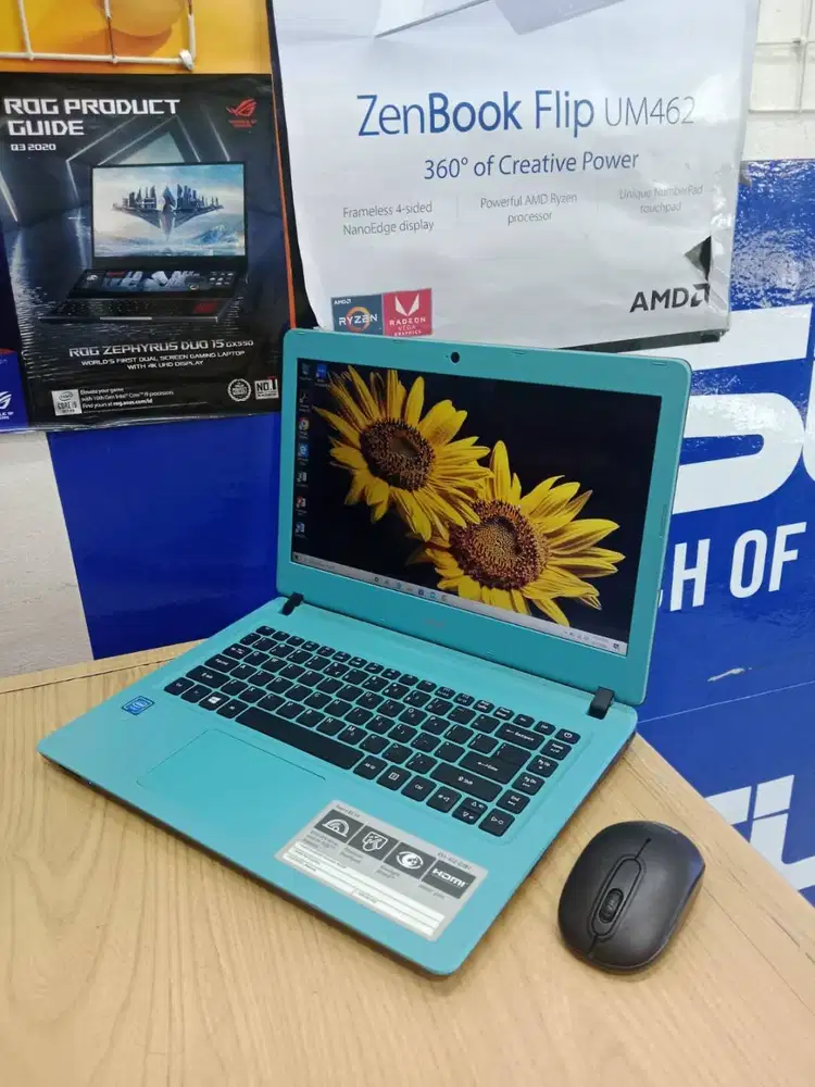 PROMO COCOK BUAT SEKOLAH LAPTOP ACER ES1-432 CELERON RAM 2GB HDD 500GB