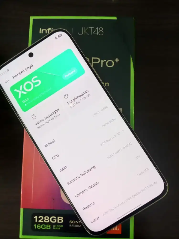 Infinix hot 60 pro + 8/128