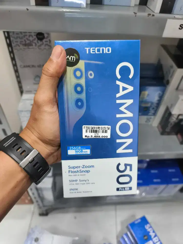 TECNO CAMON 50 8/128GB | ATLANTIS DAHSYAT