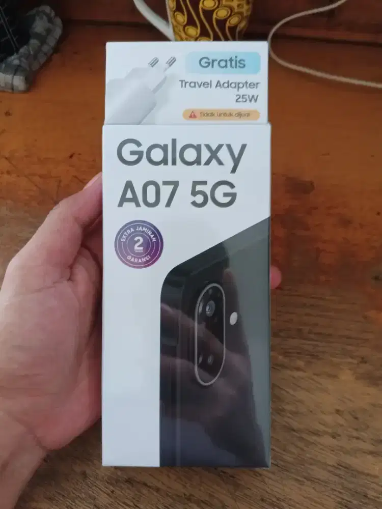 Di jual hp Samsung A07 5G BARU SEGEL BOX GARANSI RESMI