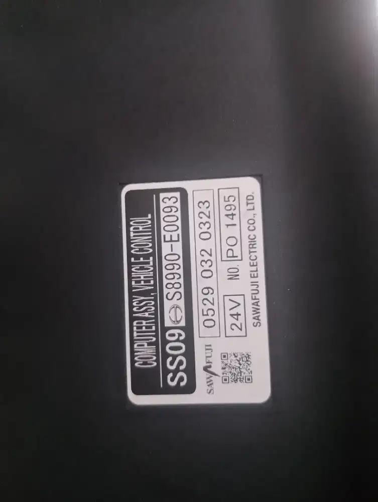 Ecu HINO 500 EURO4