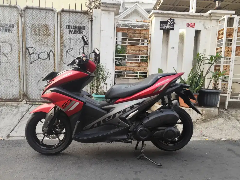 Yamaha aerox 155 th 2017 km 16xxx pajak panjang
