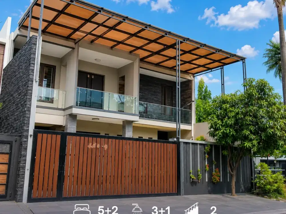 Hunian Full Furnished Siap Pakai di Perumahan Banjar Wijaya