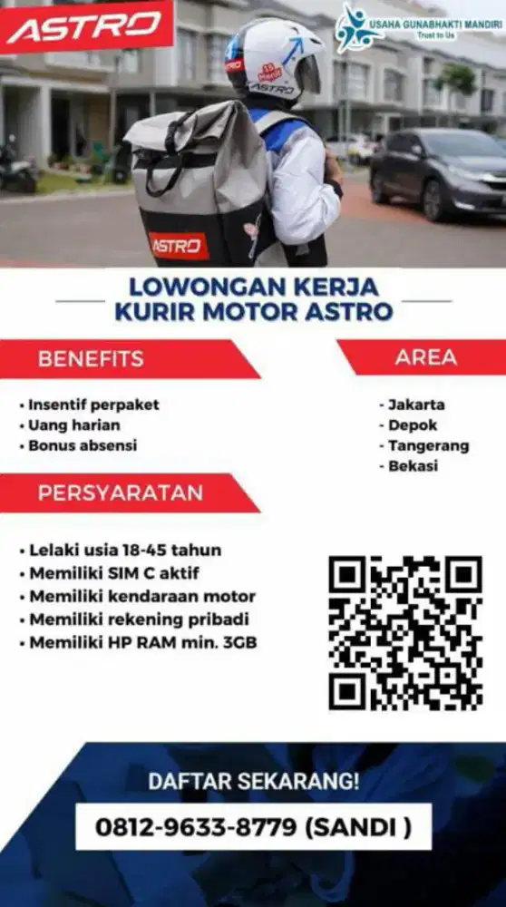 LOKER KURIR ASTRO