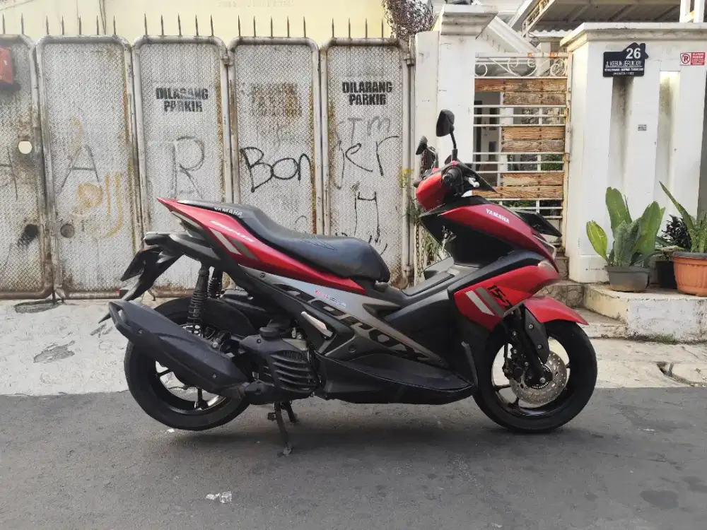 Yamaha aerox 155 th 2017 km 16xxx asli pajak panjang