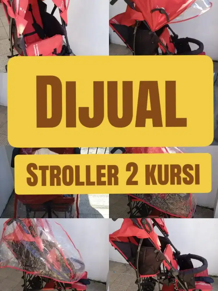 Dijual Stroller bayi 2 kursi