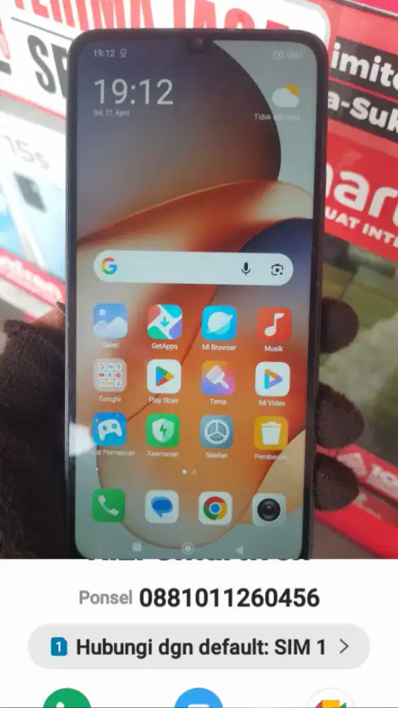 Jual hp Xiaomi 13C second batangan ( butuh)
