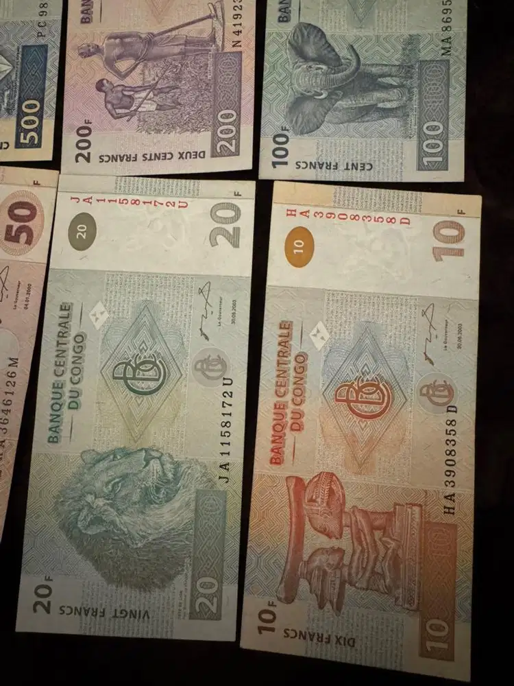 Mata uang asing Congo