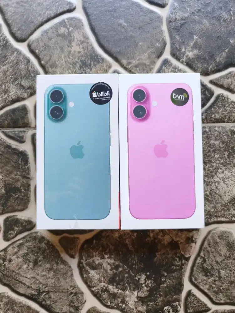 Iphone 16 128gb new segel garansi resmi ibox