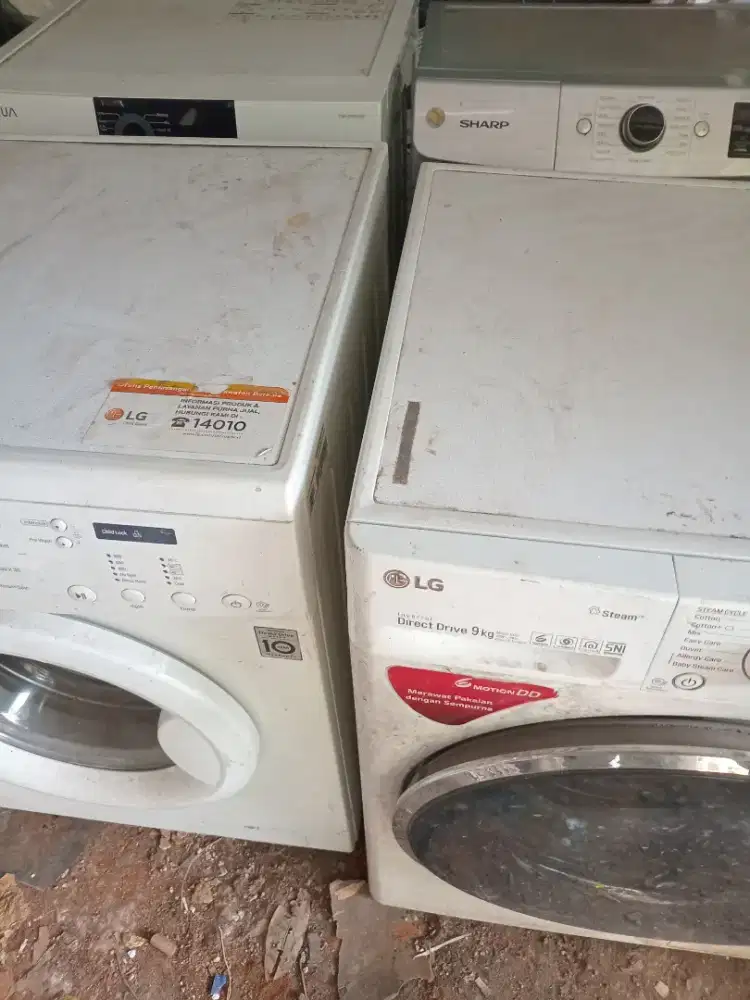 Di jual borongan mesin cuci front loading segala kondisi
