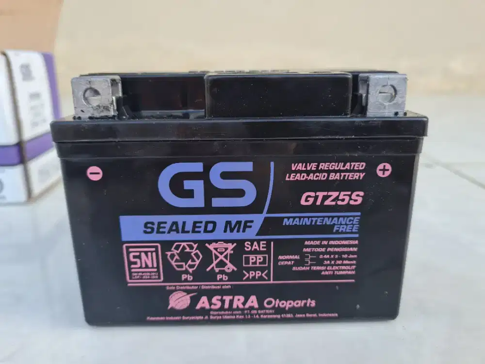 Aki GS Sealed MF GTZ-5S
