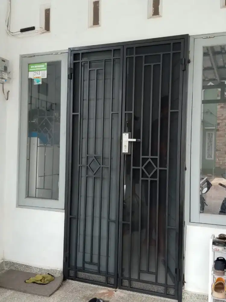 Pintu Teralis dan Daun Jendela Teralis