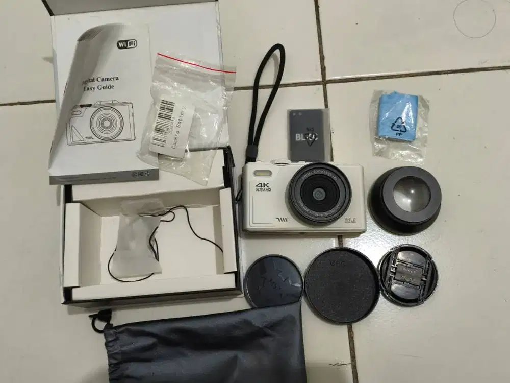 TEEKA W1 80/75MP Digital Camera Wifi Video 4K 18X Digital Zoom