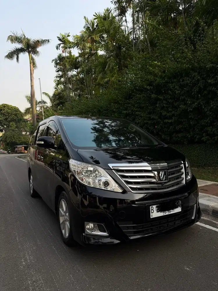 (KM ANTIK) TOYOTA ALPHARD 2.5 G 2014 FULL OPTION SERVICE RECORD