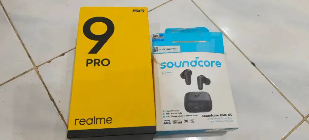 DIJUAL HP REALME 9 Pro 5G 8/128