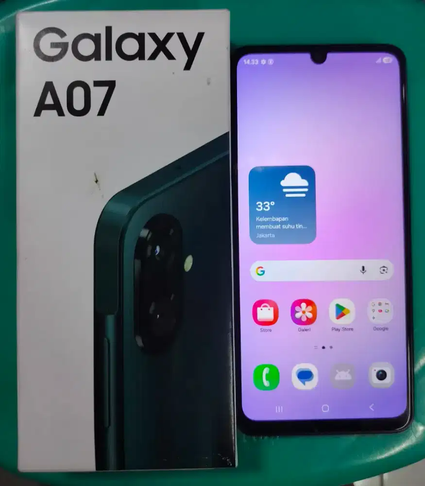 Samsung A07 8+8/256Gb HP+DUS+KABEL AJA