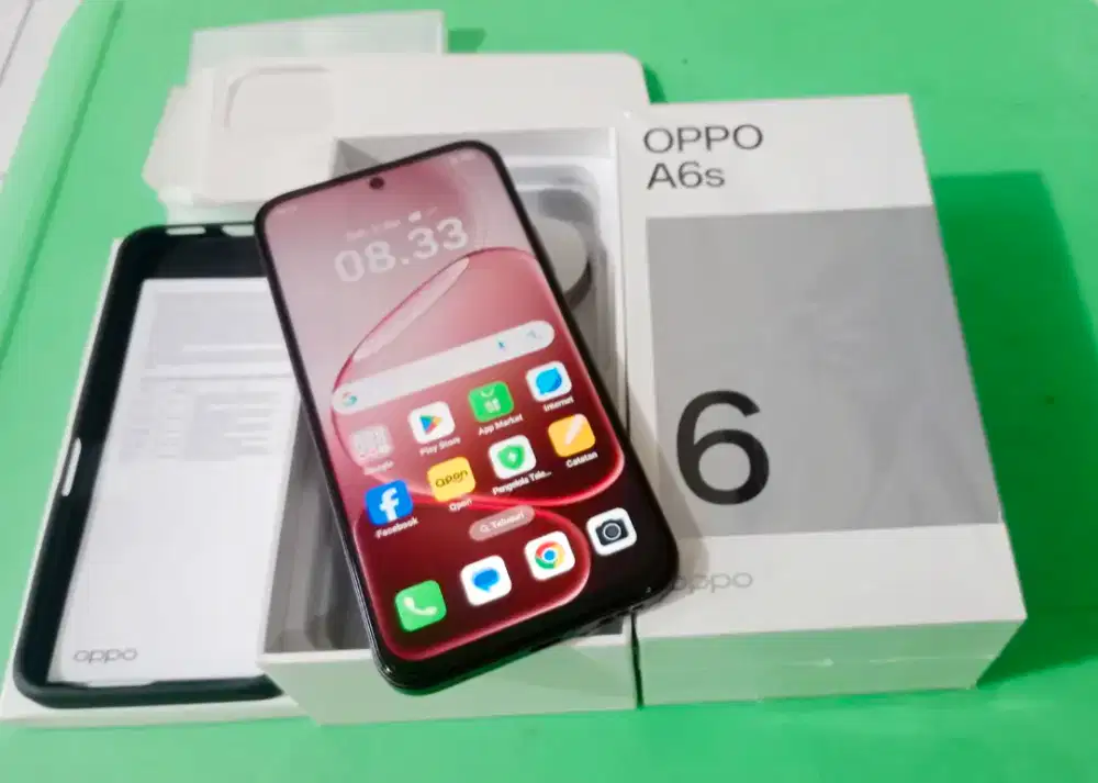 HP OPPO A6S Ram 8/128gb FULLSET GARANSI RESMI ON!! MULUS LIKE NEW