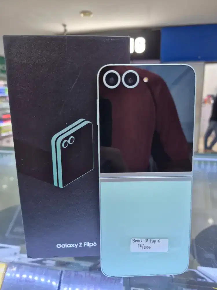 Samsung Z flip 6 ram 12/256gb mulus bekas