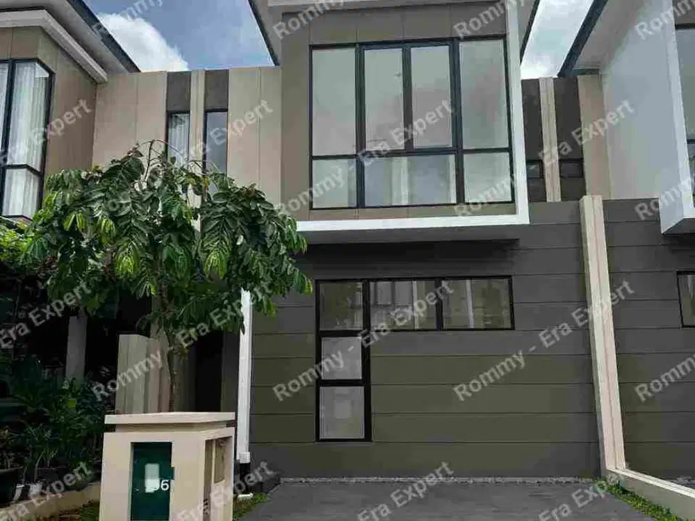 Disewakan Rumah 2 Lantai Asya Jakarta Garden City Kosongan Siap Huni lokasi Dekat Mal, Sekolah Internasional dan Akses Tol