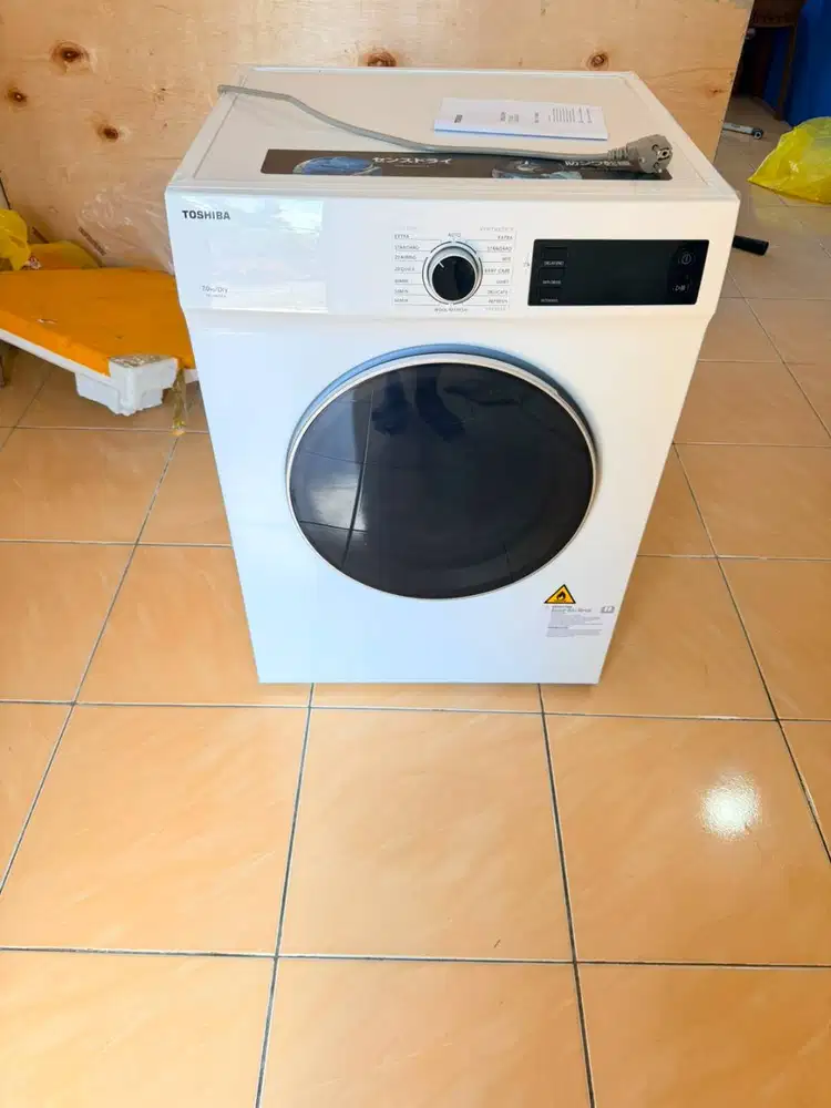 TOSHIBA Dryer Mesin Pengering Pakaian Kapasitas 7kg Model TD-H80SEN