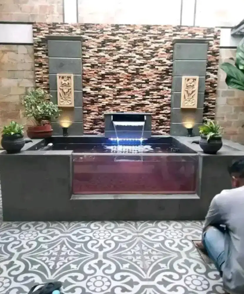 Jasa Pembuatan Kolam Ikan Koi Murah