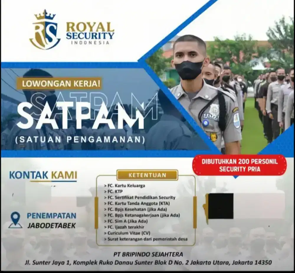 LOWONGAN SECURITY
